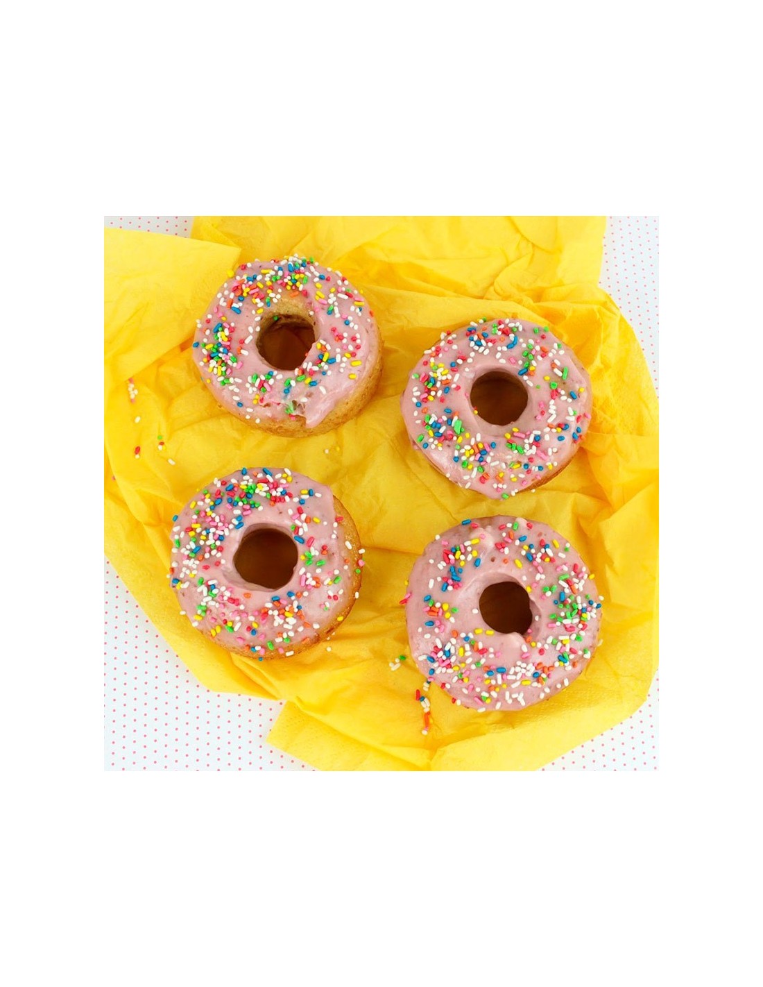 Molde 15 cavidades Mini Donuts Silicona Silikomart