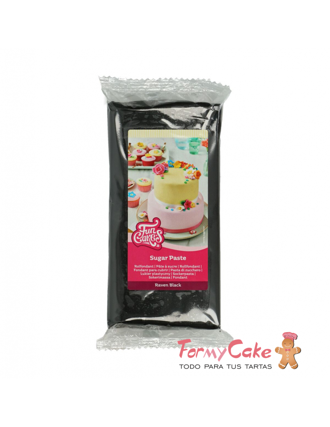 Fondant blanco 5kg Funcakes