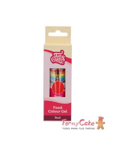 Colorante Gel Rojo 30g Funcakes - Colorantes Alimentarios - Tienda  Repostería Creativa Valencia 