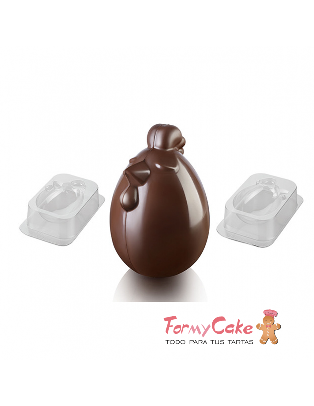 Molde para bombones de chocolates de 6 formas